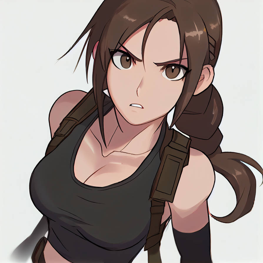 Lara Croft Tomb Raider by BoneHedToons on DeviantArt