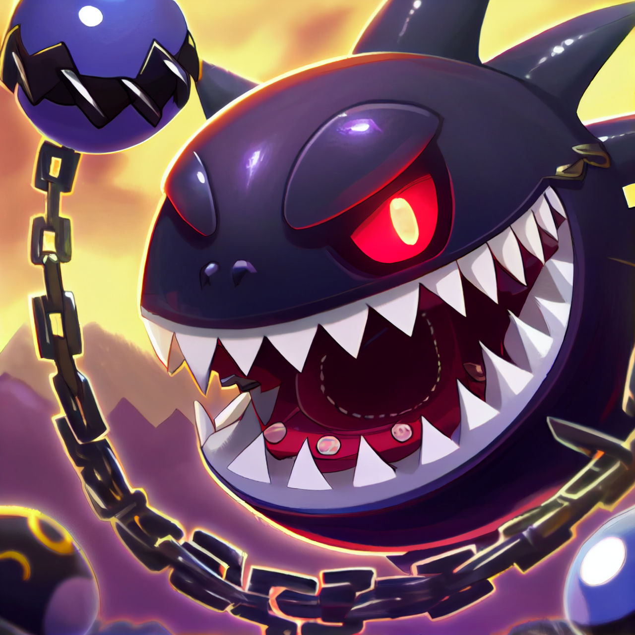 Chain Chomp Remix by BoneHedToons on DeviantArt
