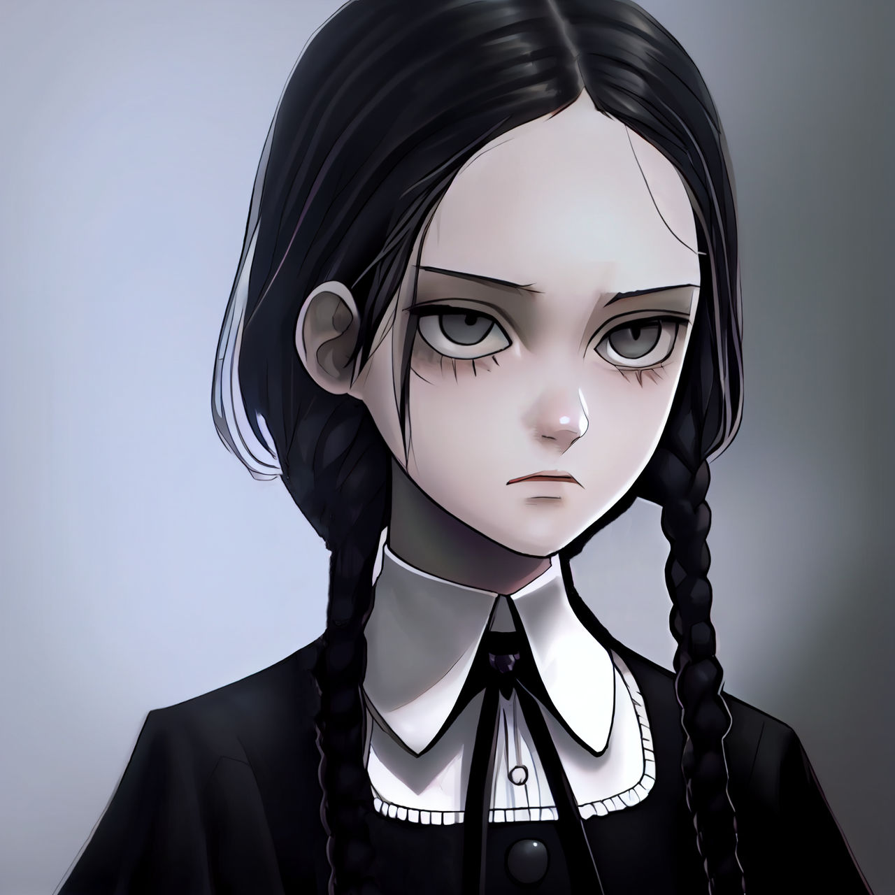 Wednesday Addams by BoneHedToons on DeviantArt