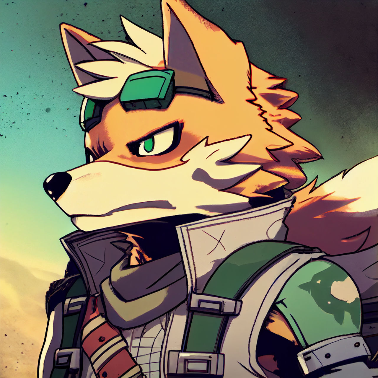 Fox McCloud By BoneHedToons On DeviantArt fox-mccloud-by-bonehedtoons-on-deviantart