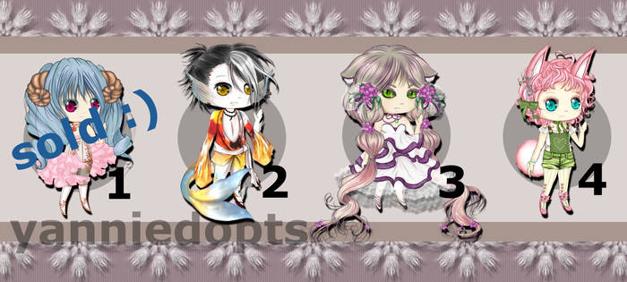 Offer to Adopt Chibi Batch 1 [3/4 OPEN!]