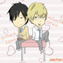 Shizaya Valentine's Chibis