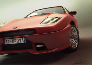 Fiat Coupe render v2 by bonsaipower