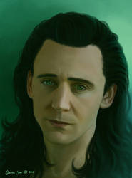 Loki by slugette