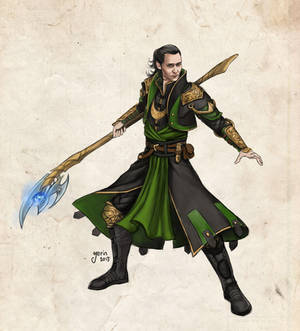 Loki in Dragon Age AU