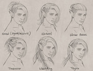 Osiris Hair variations