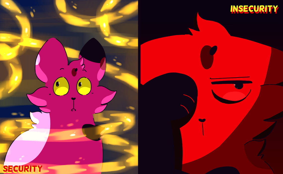 Security vs Insecurity by Cloudymask on DeviantArt