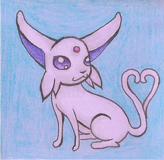 Espeon Sticky Note