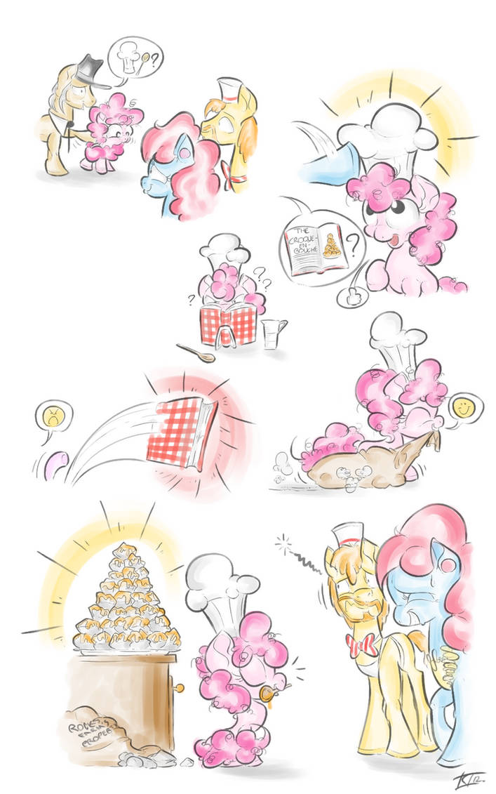 Pink Cake Deviantart Pinkie's first cake by Keentao on DeviantArt