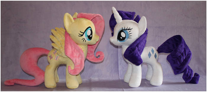 Fluttershy and Rarity