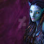 Avatar  Neytiri PAINTING VIDEO