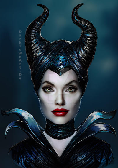 Maleficent Portrait + Video by ZombieSandwich