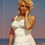 Study of Marilyn Monroe and painting video