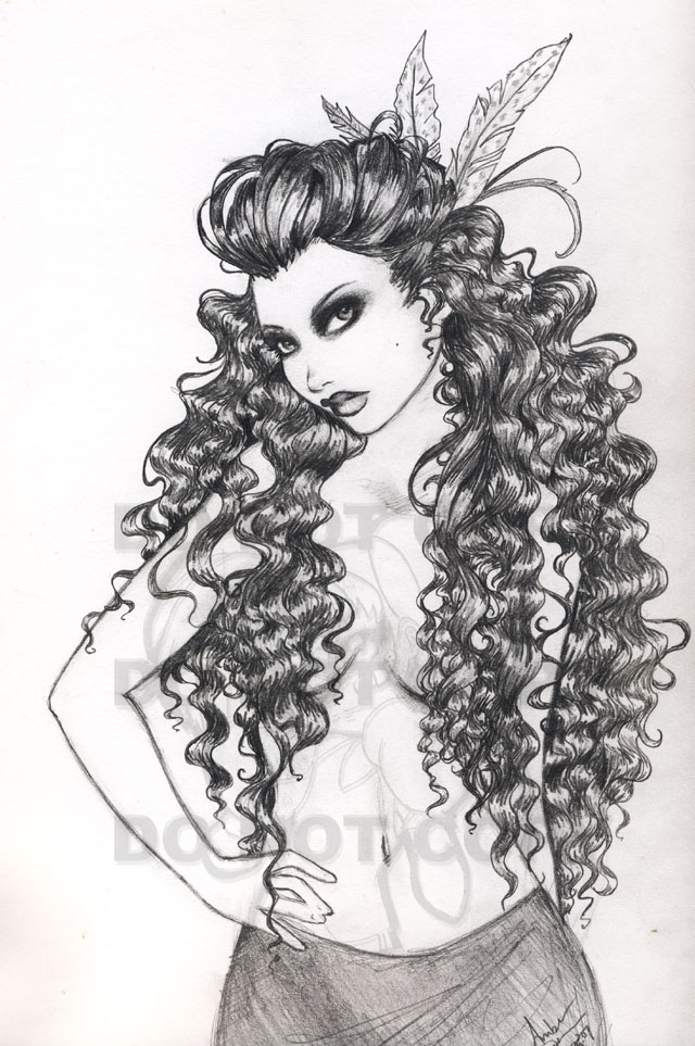 Curly Hair By Ambercherrybomb On Deviantart