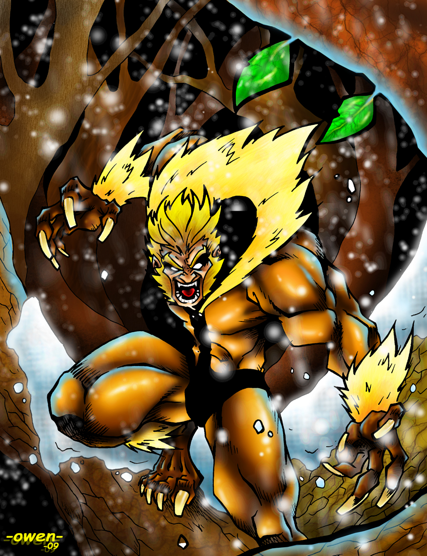 Sabretooth Oldschool Colored