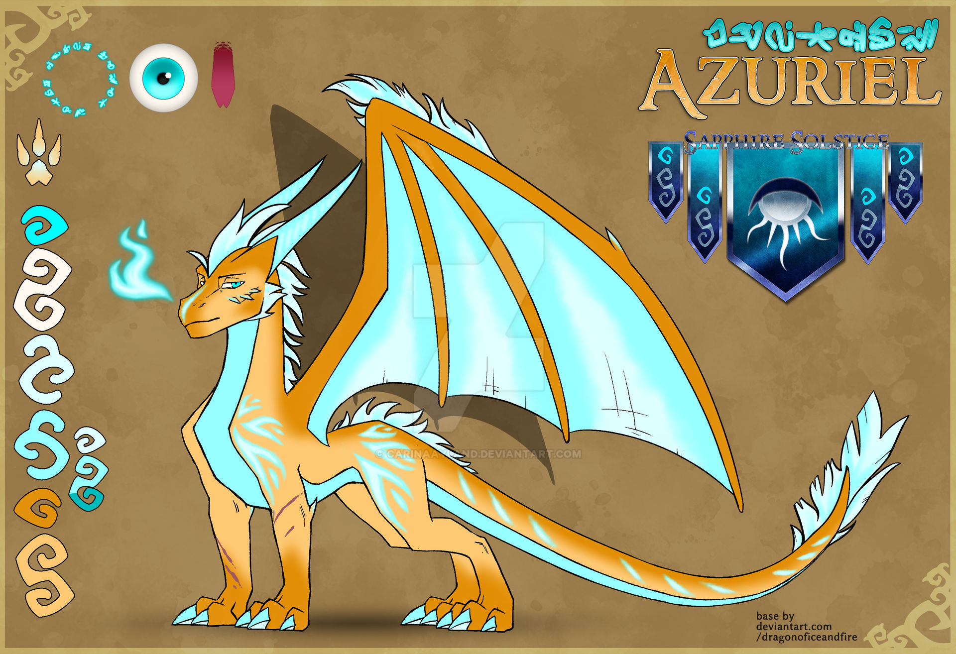 Azuriel - REF by CarinaAyland on DeviantArt