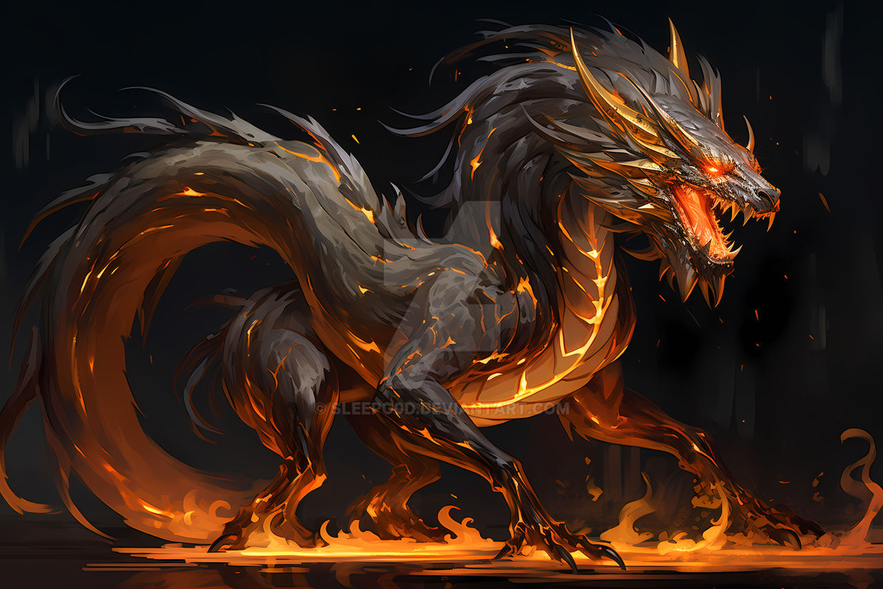 Fire Driagon Fire Dragon by SleepG0d on DeviantArt