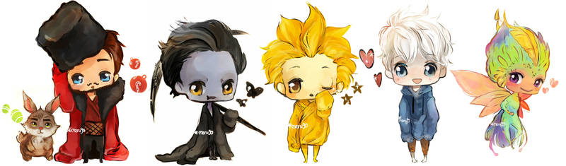 ROTG- chibi set