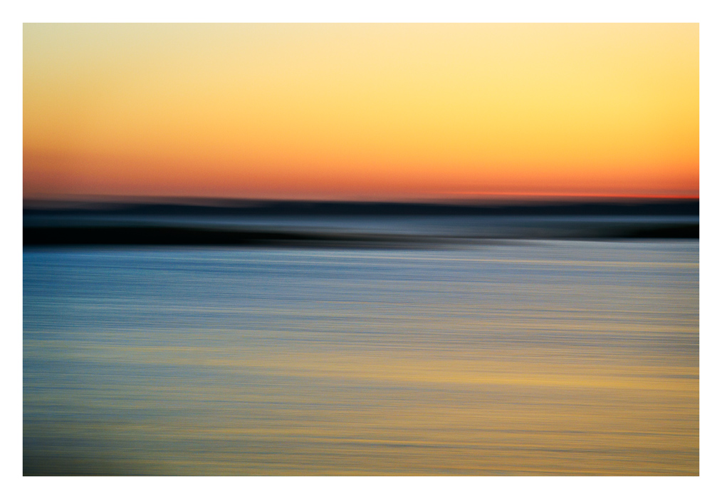 Evening at Baltic Sea