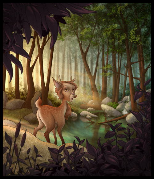 Fauna in the forest