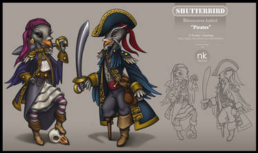 Pirates Character Design