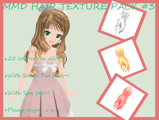 Hair texture pack #3