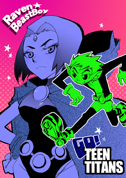 Raven and Beastboy