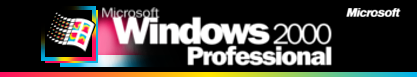 Windows 2000 Professional Sticker Windows 2000 Professional banner - RYW colors by PalkAaron2002 on ...