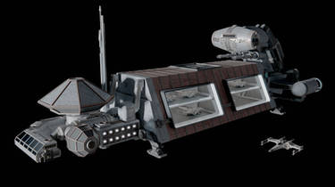 Star Wars - Rebel Mobile Spaceport (Front)