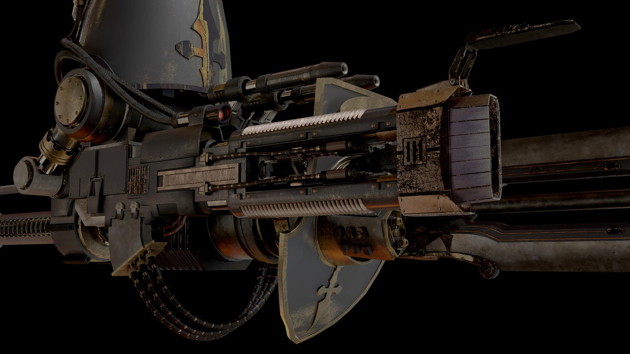 Volkite Rifle Warhammer 40k - The Volkite Ballista by WarMocK on DeviantArt