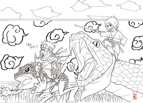 ch 356 parody's lineart