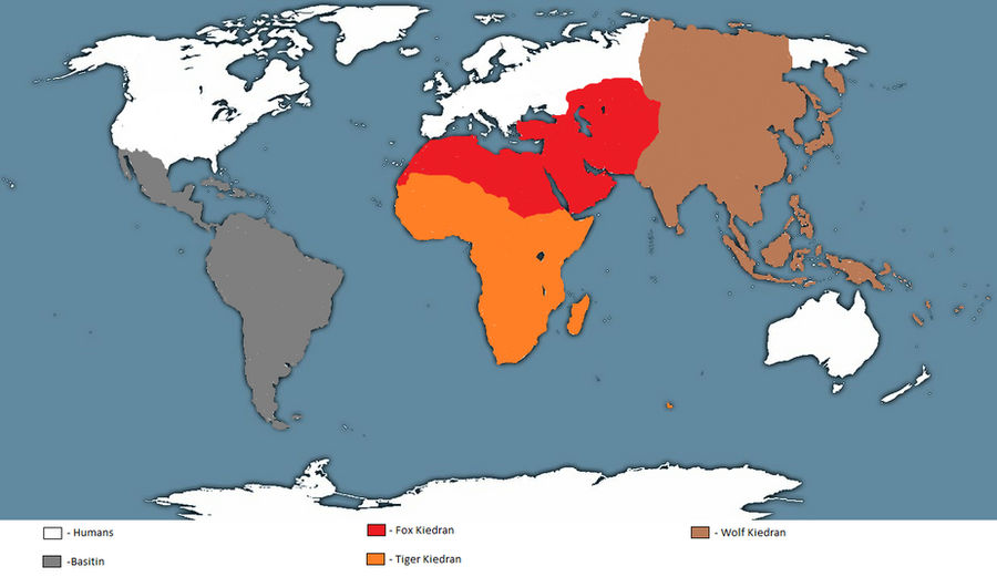 4 World Major Races Modernkinds World: Racial Distributions by kildeez on DeviantArt