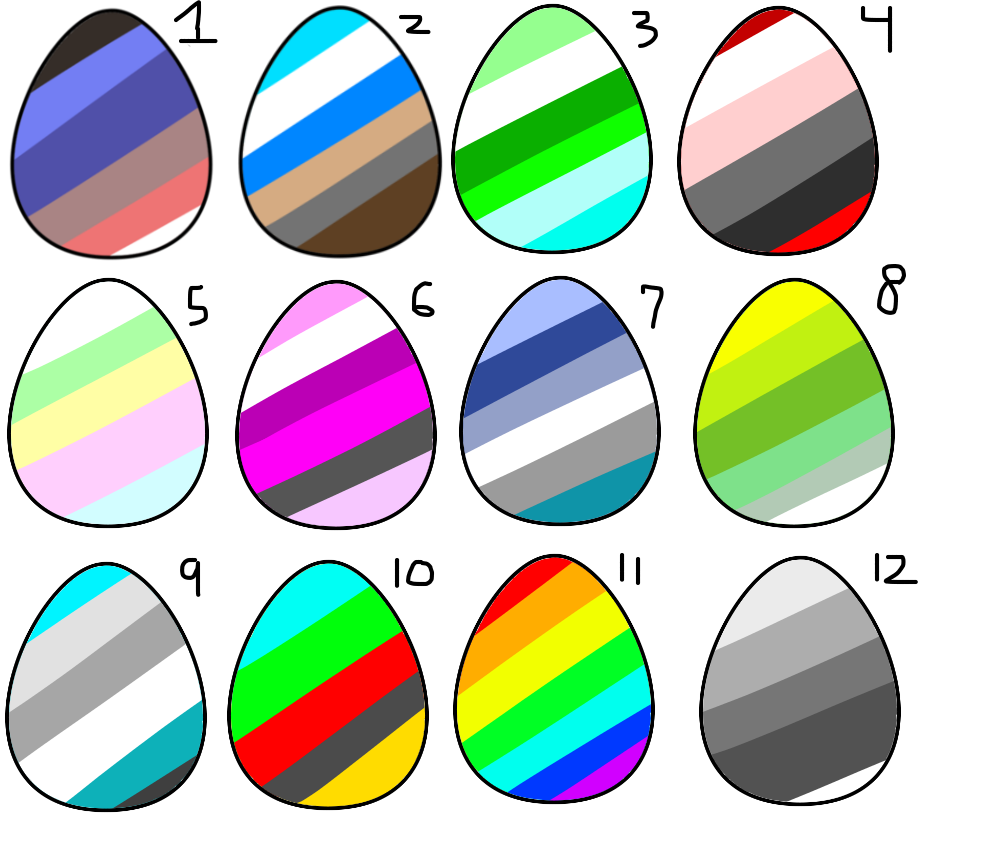 Color Palette Egg Adopts .:CLOSED:.