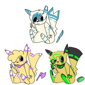 Pikachu Draw To Adopts! (OPEN)