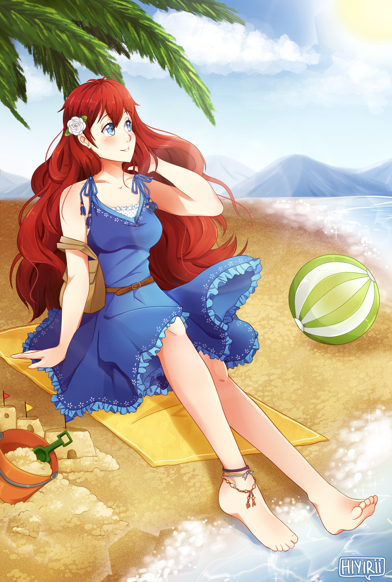 C: A day at the beach