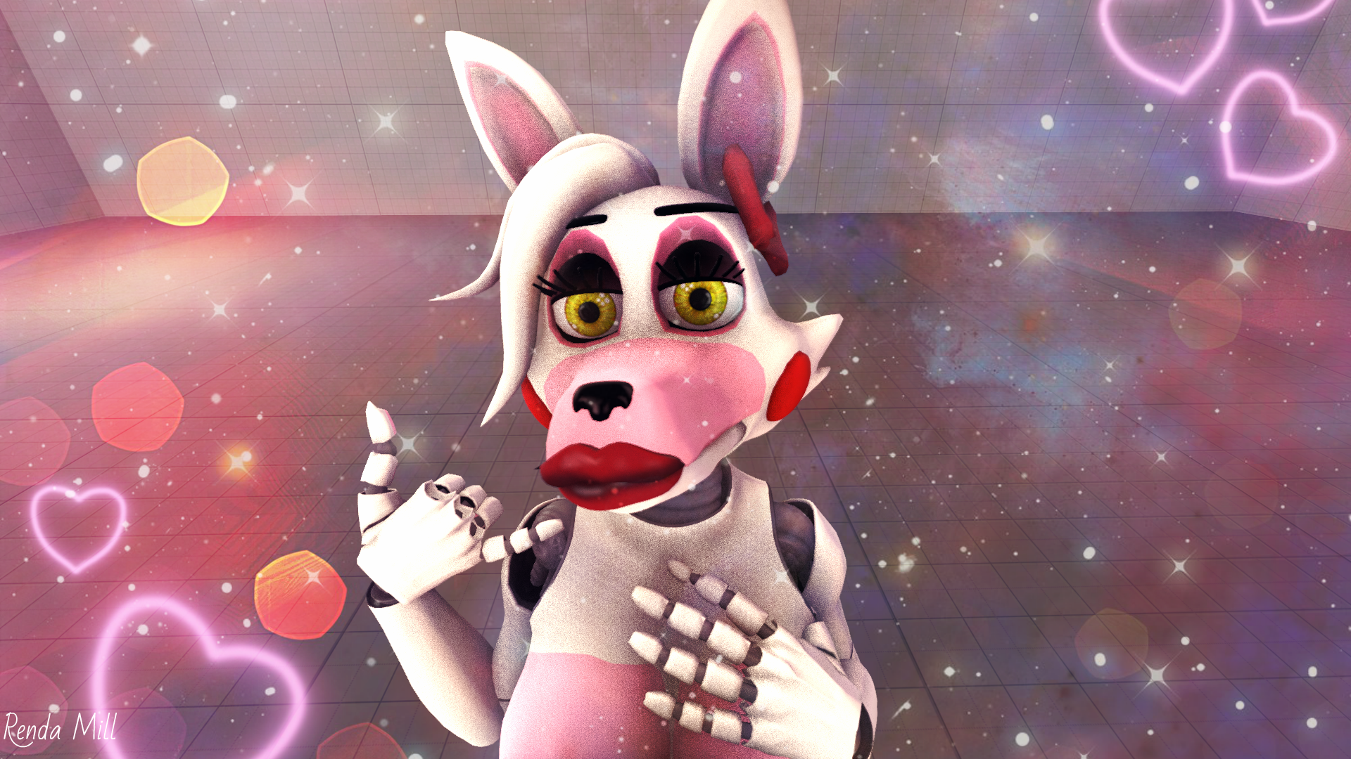 anime five nights at freddy's mangle by Shiokie on DeviantArt