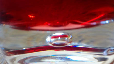 BUBBLE IN GLASS