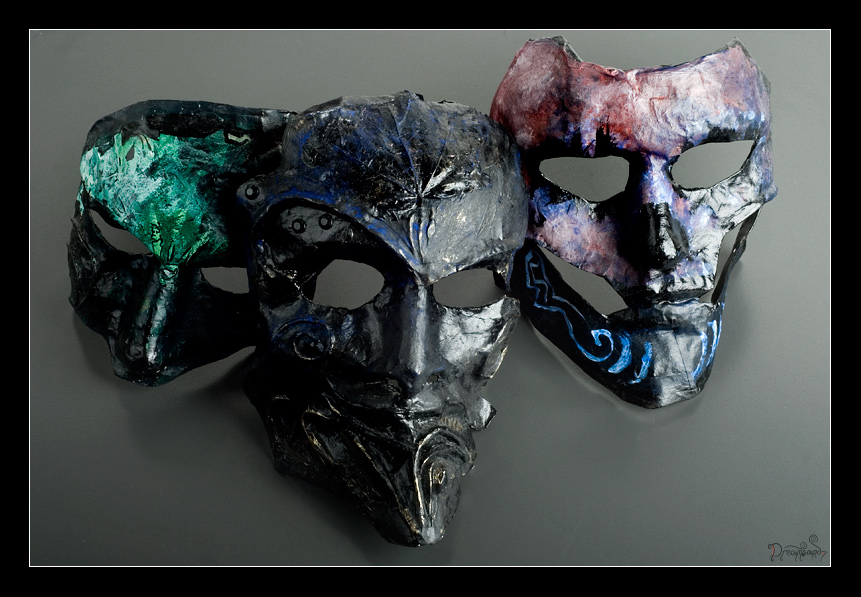 Three Masks