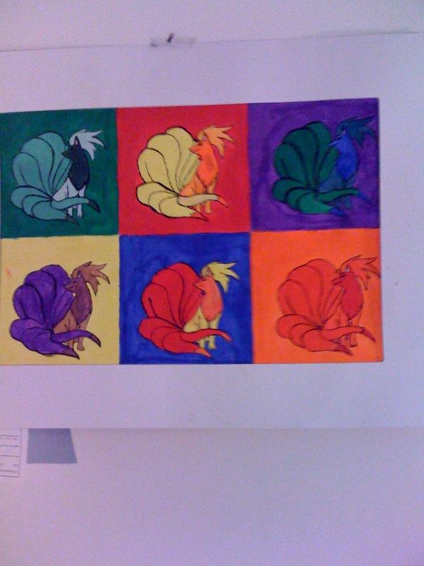 Nine Tails Pop Art