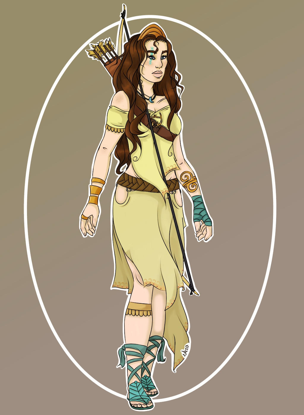 Artemis | Goddess of the Hunt by Azaebia on DeviantArt