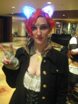 Glowing Cat Clip On Ears at FaerieCon West