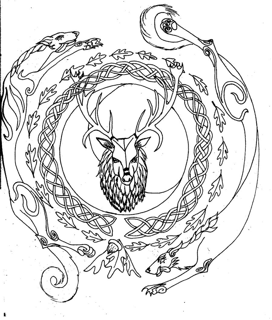 Herne the Hunter Inked