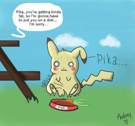 Pikachu on a diet