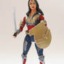Wonder Woman Kryptonian Style custom action figure
