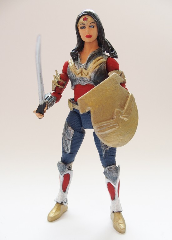 Wonder Woman Kryptonian Style custom action figure