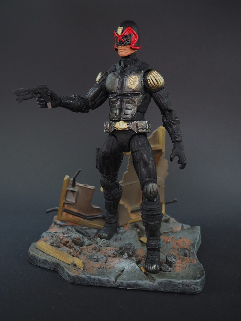 Judge Dredd custom action figure