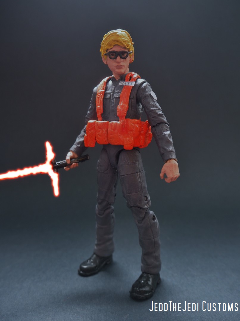 Radar Technician Matt (Kylo Ren) custom figure