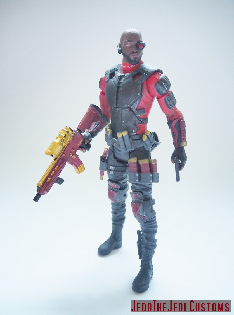 Deadshot Suicide Squad modded action figure