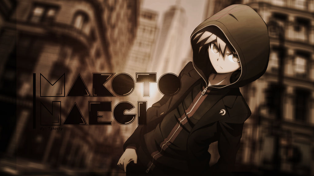 Naegi Makoto ( Danganronpa ) Desktop Wallpaper HD by MrTGhosty on