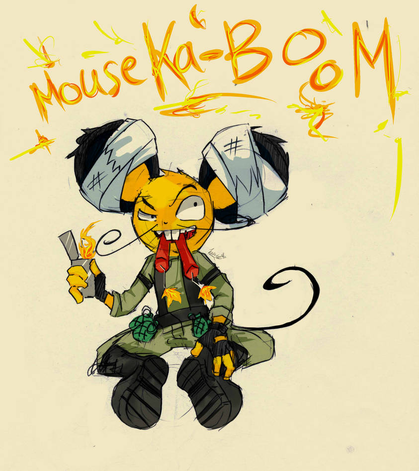 HTF Ka-Pow: mouse ka boom2 by ikaewza on DeviantArt